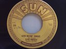 ELVIS PRESLEY SUN 210 GOOD ROCKIN' TONIGHT VG+ HEAR ROCKABILLY ORIGINAL