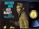 JACK MCDUFF BILL JENNINGS Brother Jack LP PRESTIGE PRLP 7174 US 1960 RVG DG MONO