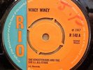 THE KINGSTONIANS WINEY WINEY / I DON'T CARE OG UK RIO RECORDS 7