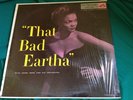 Original 1956 Mono Jazz LP In Shrink :  Eartha Kitt   That Bad Eartha   RCA 1183