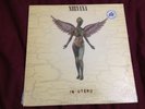 BRAND NEW Sealed Nirvana In Utero LIMITED EDITION CLEAR COLORED VINYL/POSTER
