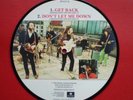 The Beatles  *  GET BACK  *  BRITISH IMPORT PICTURE DISC  45 RPM 1989