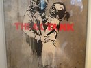 BLUR BANKSY ORIGINAL THINK TANK PROMO PRINT POSTER GORILLAZ WALLED OFF 2003 RARE