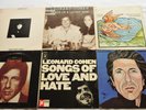 6 LP LEONARD COHEN Love and Hate, Songs From A Room, New Skin, Recent Songs u.a.