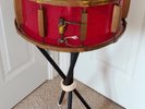 Rare Vintage RINGO STARR SNARE DRUM & SYMBOL BEATLES  by Selcol.