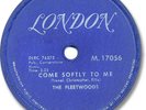 Super Rare 1959 The FLEETWOODS 78 RPM Record. Come Softly to Me