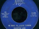 CURTIS LEE Is She In Your Town RARE NORTHERN SOUL 45 on MIRA