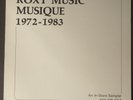 ROXY MUSIC Musique 1972-1983 LP PROMO White Label WLP Bryan Ferry NM