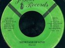 HAROLD Shortage of Love RARE MODERN SOUL 45 on JE-HAR