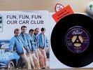 THE BEACH BOYS FUN, FUN, FUN?Our Car Club?K 22 679?Blue Car Cover