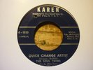 northern soul soul twins quick change artist karen orig lined issue usa 45