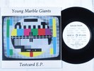 Indie Rock 45 YOUNG MARBLE GIANTS Testcard EP ROUGH TRADE uk pic sleeve HEAR ++