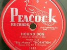 Rare Blues Rocker 78 WILLIE MAE BIG MAMA THORNTON Hound Dog PEACOCK HEAR