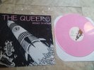 The Queers Rocket To Russia Ramones copy Pink Vinyl Silkscreen cover LP