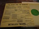 THE DOOR and WINDOW - Detailed Twang lp - 1980 TV Personalities Alternative TV