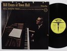 BILL EVANS TRIO At Town Hall...Volume 1 VERVE LP promo VG++