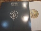 Rush Archives LP Record Original USA Pressing 3 LP Set Fly By Night Caress Steel