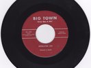 BLUES 45RPM - WILLIE B. HUFF ON BIG TOWN - RARE   NICE COPY
