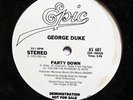 GEORGE DUKE-PARTY DOWN /I WANT YOU FOR MYSELF - WLP ON EPIC BOOGIE 12