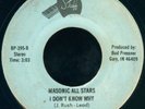 MASONIC ALL STARS I Don't Know Why BLACK GOSPEL 45 on STAFF