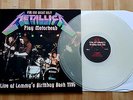 LP METALLICA LIVE AT LEMMY'S BIRTHDAY BASH '95 CLEAR VINYL NEW