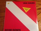VAN HALEN DIVER DOWN SEALED LP RARE 1982 USA 1ST PRESS W/HYPE STICKER NEW