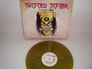 TWISTED SISTER UNDER THE BLADE 1982 TOUR JAPAN LIVE GREEN MARBLED LP HARD ROCK