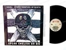 S.O.D. Stormtroopers Of Death - Speak English Or Die EUR LP 1985 + Innerbag //5