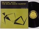 MILES DAVIS QUINTET Relaxin' PRESTIGE LP mono W.50th
