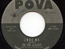 Hear - Rare Doo Wop 45 - The Five Classics - Love Me - Pova Records # 6142 - M-