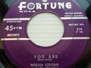 NOLAN STRONG & DIABLOS violet lbl VG++ Fortune 45 YOU ARE you're only girl ws156