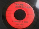 Z3 TRANS AMERICAN 519 ROCKABILLY JOEL HILL LITTLE LOVER I THOUGHT IT OVER