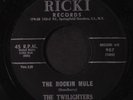 TWILIGHTERS: The Rockin' Mule / Help Me 45 Oldies