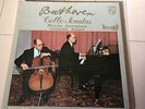 Hi-Fi-Stereo Rostropovich Richter Beethoven Cello Sonatas Japan 2LP DG BOX NM