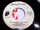 Rolling Stones - All Down the Line / Happy White Label Promo 7