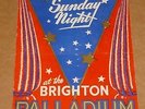 Cliff Richard 1959 Brighton Palladium Concert Programme (Lord Rockingham's XI)