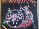 Slayer - Show No Mercy 1988 UK press double vinyl LP + poster
