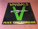 THE VANDALS ?Peace Thru Vandalism EP -- 1ST PRESS, 1982 Epitaph Punk Record
