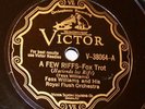 Victor V-38064 Fess Williams Royal Flush Orchestra-Do Shuffle (NYC 1929)