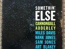 Cannonball Adderley Somethin' Else Blue Note 1595 mono LP ear 9M RVG DG Miles