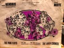 Late 1960’s Concert Programme Hendrix, The Move,Amen Corner,The Pink Floyd Etc