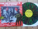 Punk & Disorderly 3  Ltd Green LP Adicts Vibrators Chron Gen Uk Subs Exploited