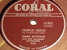 Coral 61851 Debbie Reynolds Tammy / French Heels 78 RPM E+ E+
