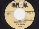 '56 Classic N.O. R&B FATS DOMINO Blueberry Hill/Honey Chile IMPERIAL HEAR