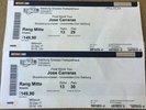 Tickets für letztes Konzert von Jose Carreras  am Salzburger Festspielhaus