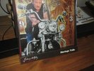Johnny Hallyday-horloge johnny sur sa Harley Davidson-neuve