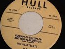 The Heartbeats Crazy For You Rockin-n-Rollin Rhythm N Blues Hull 45 Soul Rare