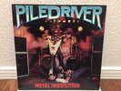 Pile Driver Metal Inquisition LP Metal Rock VG+ HME Records Rare