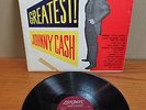 Vintage 1959 Greatest JOHNNY CASH 33 Rpm Vinyl RECORD Album LP