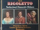 VERDI-RIGOLETTO-SUTHERLAND-PAVAROTTI-MILNES-ORIGINAL 3-LP BOX SET-SEALED-OOP